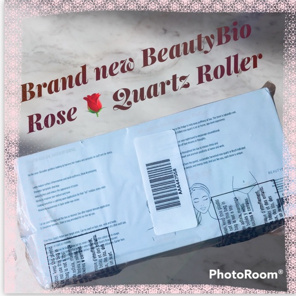 Brand new in box Beauty Bio Rose Quartz Dual Ended Roller - Picture 4 of 5